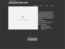 Tablet Screenshot of jacquieclark.com
